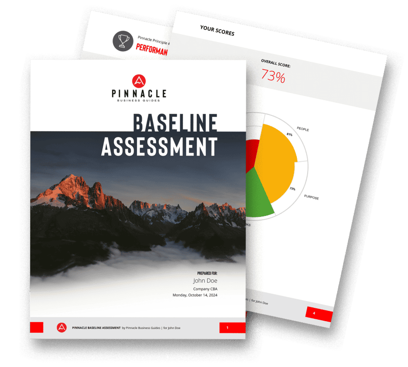 Pinnacle Baseline Assessment Cover Page